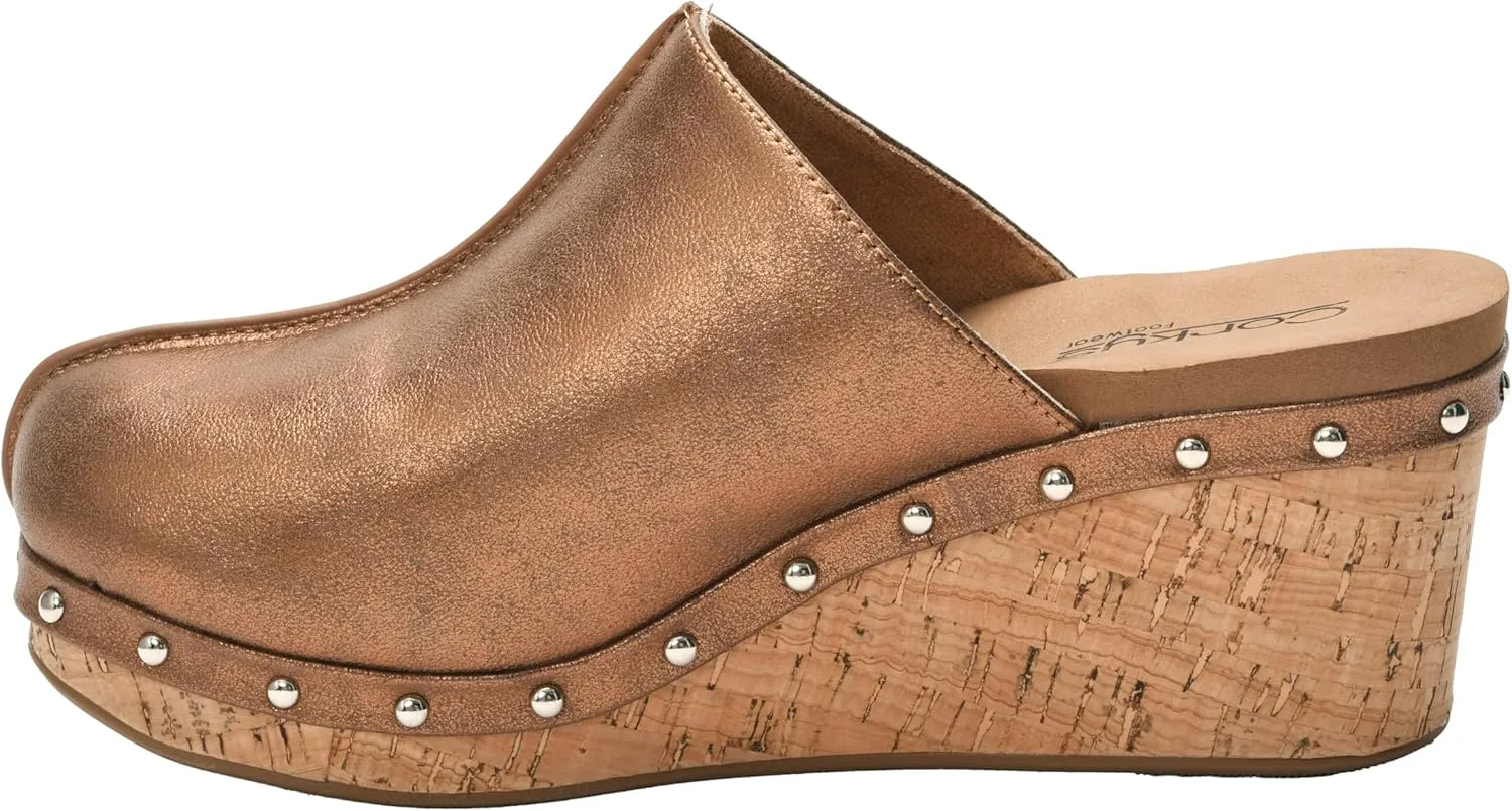 Corkys Footwear Women's Marley EVA Foam Platform Slip On 2.50 Inch Wedge Light Weight Cushioned Insole Sandals