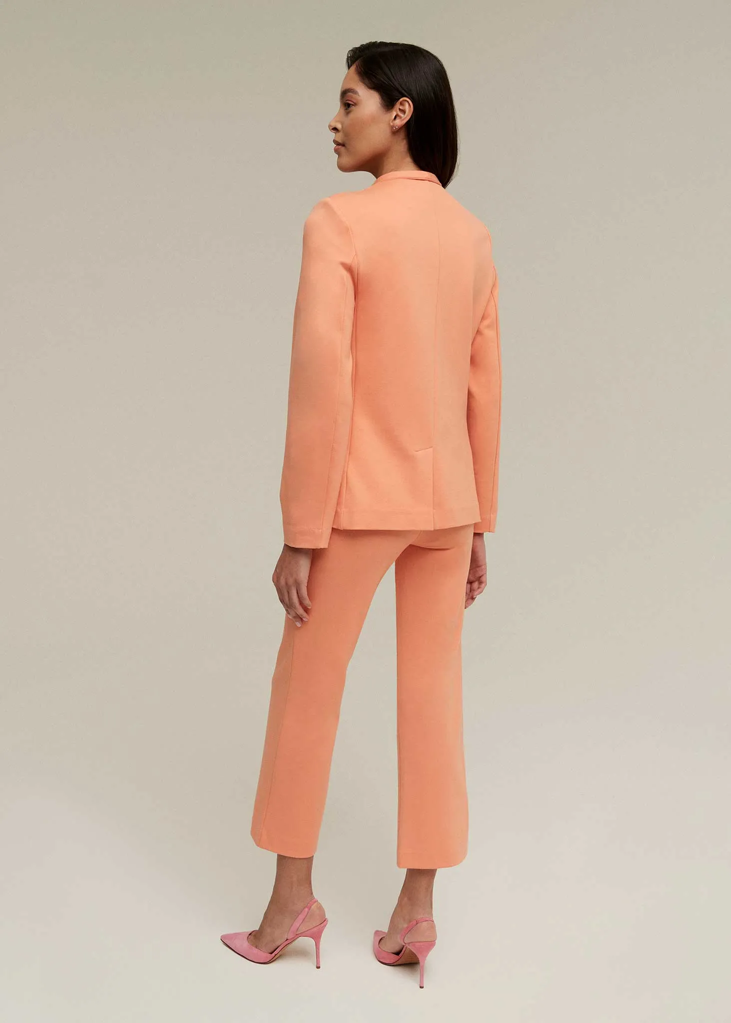 Cropped Kick Flare Pant