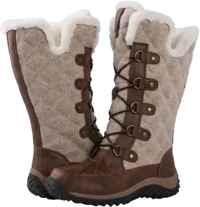 GLOBALWIN Women's Mid-Calf Fleece Lined Winter Boots