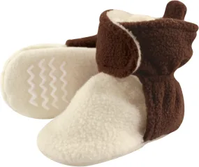 Hudson Baby Unisex-Child Cozy Fleece Booties Winter Accessory Set