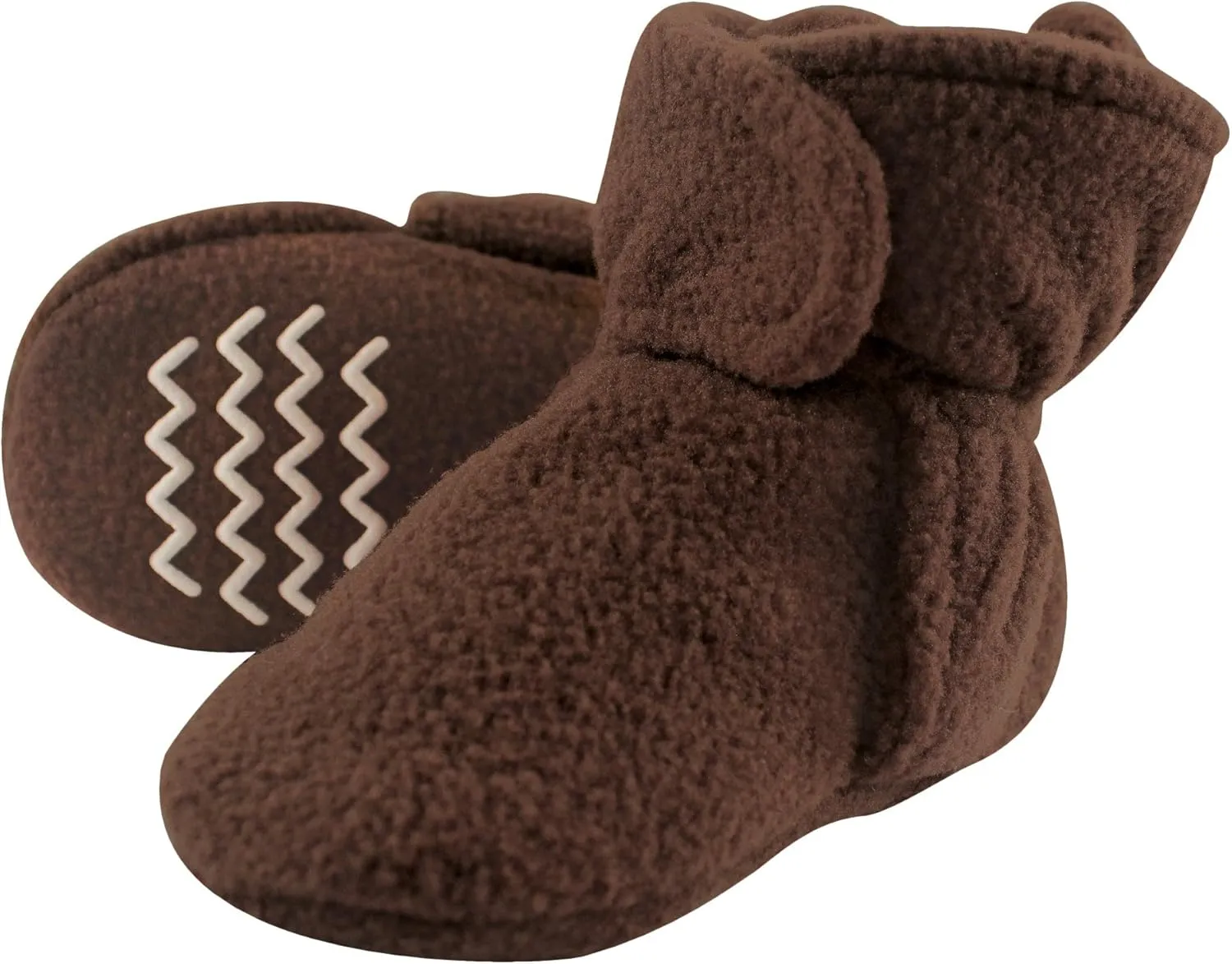 Hudson Baby Unisex-Child Cozy Fleece Booties Winter Accessory Set