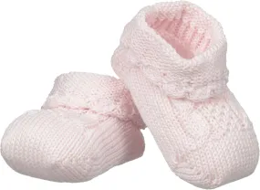 Jefferies Socks Unisex-Baby Newborn Cable Bootie