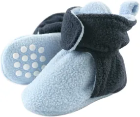 Luvable Friends Baby Girls' Cozy Fleece Booties