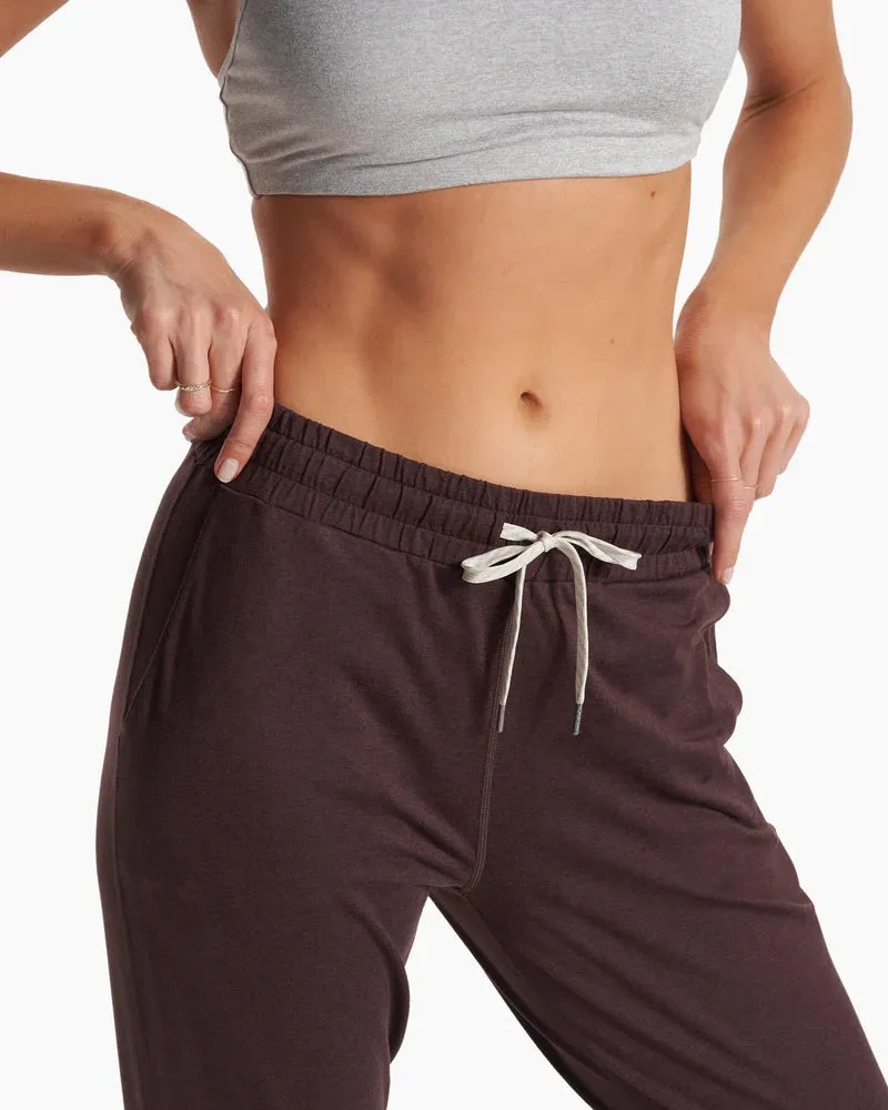 Performance Jogger: Mahogany Heather