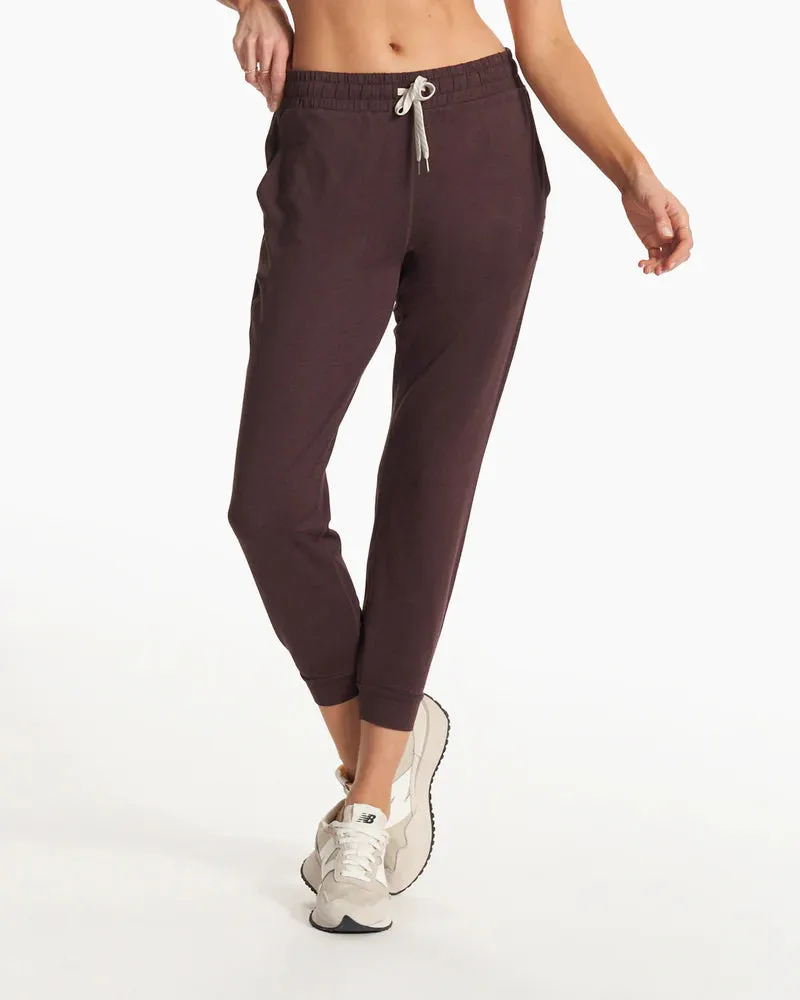 Performance Jogger: Mahogany Heather