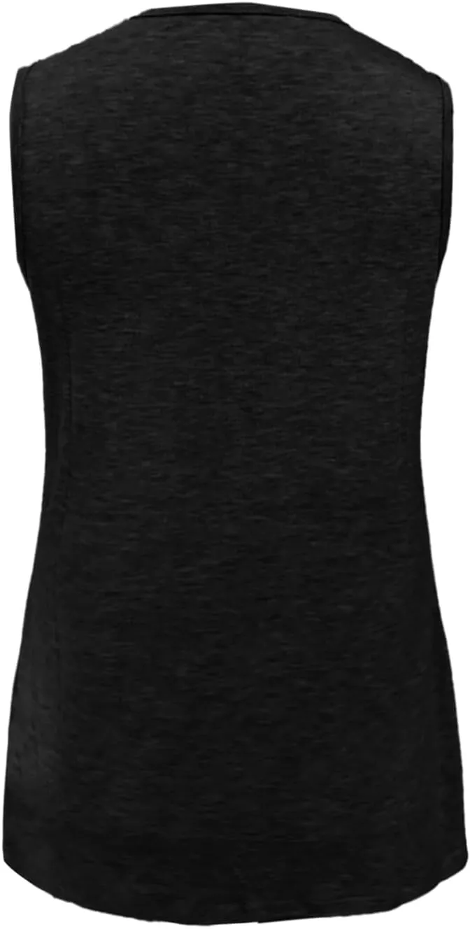 Tank Top for Women Summer V Neck T-Shirt Trendy Sleeveless Basic Tee Loose Fit 2025 Fashion