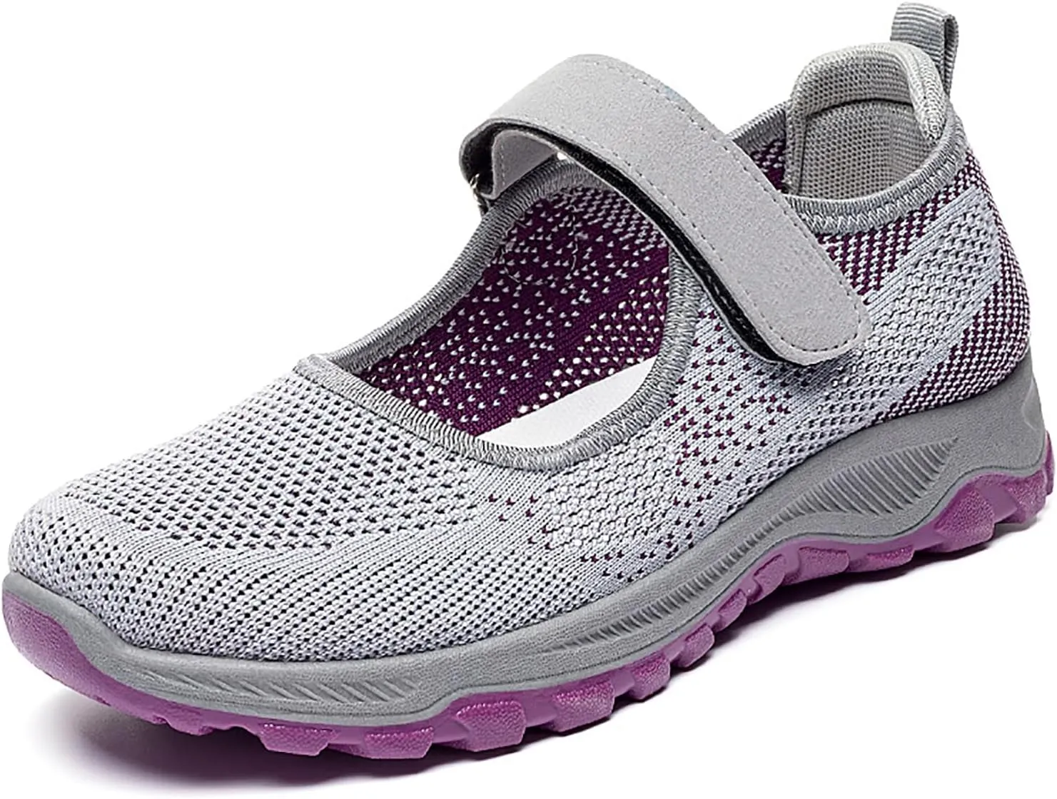 Womens Walking Shoes Breathable Mesh Casual Sneakers Round Toe Driving Loafers Soft Light Weight Comfortable